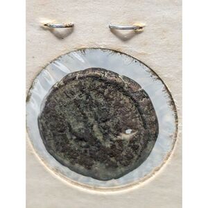 Ancient Roman Bronze Coin – Imperial Bust, Circa 1st–4th Century AD